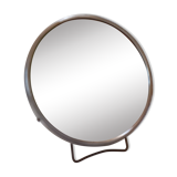 Backlit barber mirror