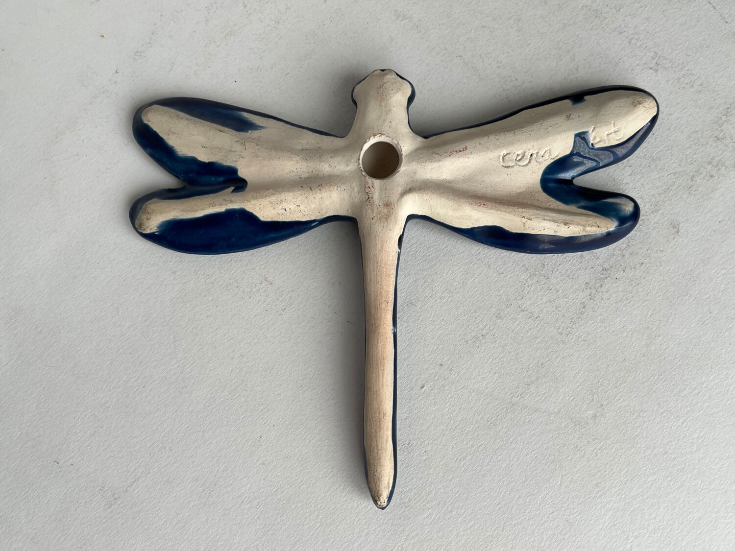 Ceramic dragonfly