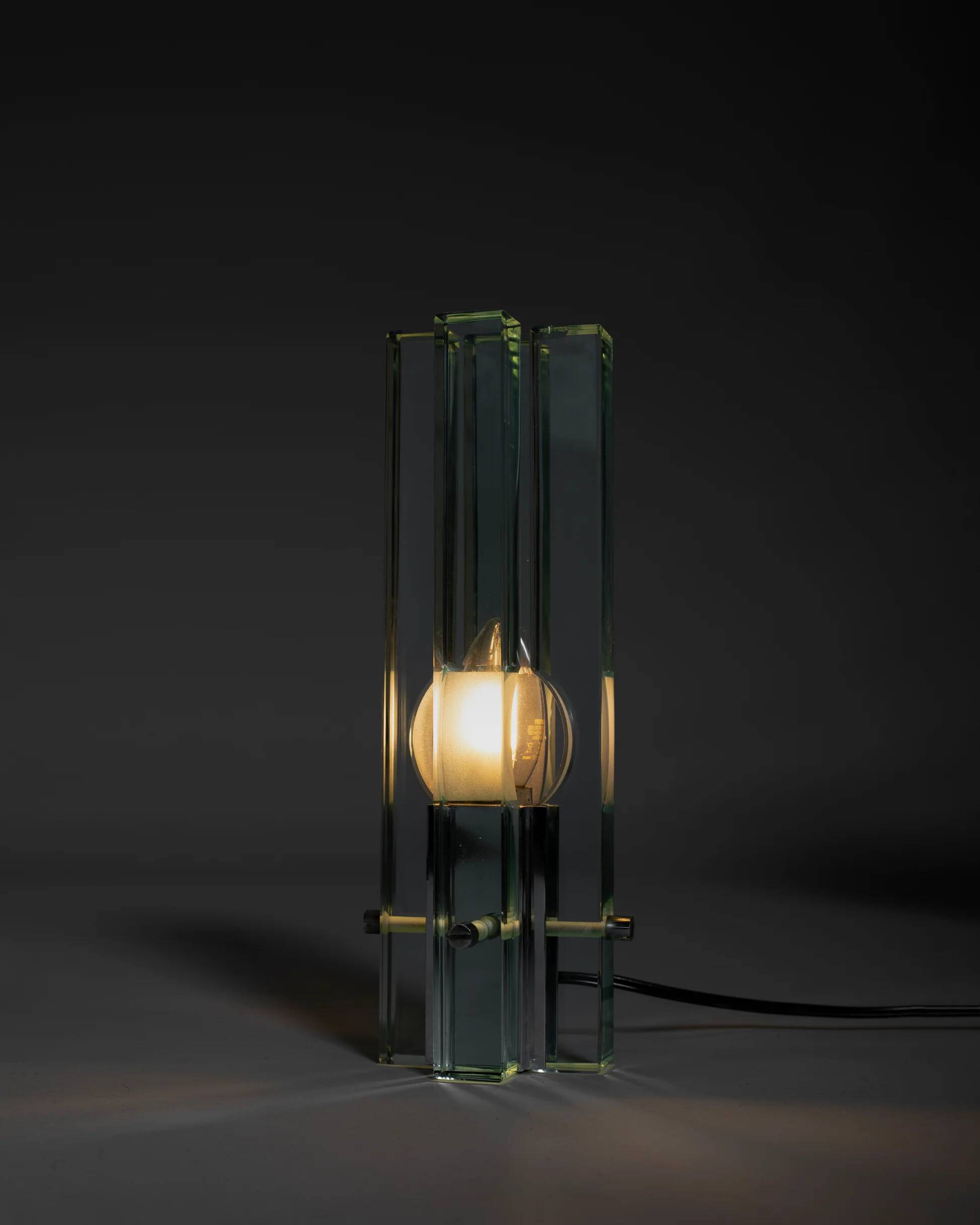 Lampe de table Luigi Massoni pour Gallotti & Radice, 1970