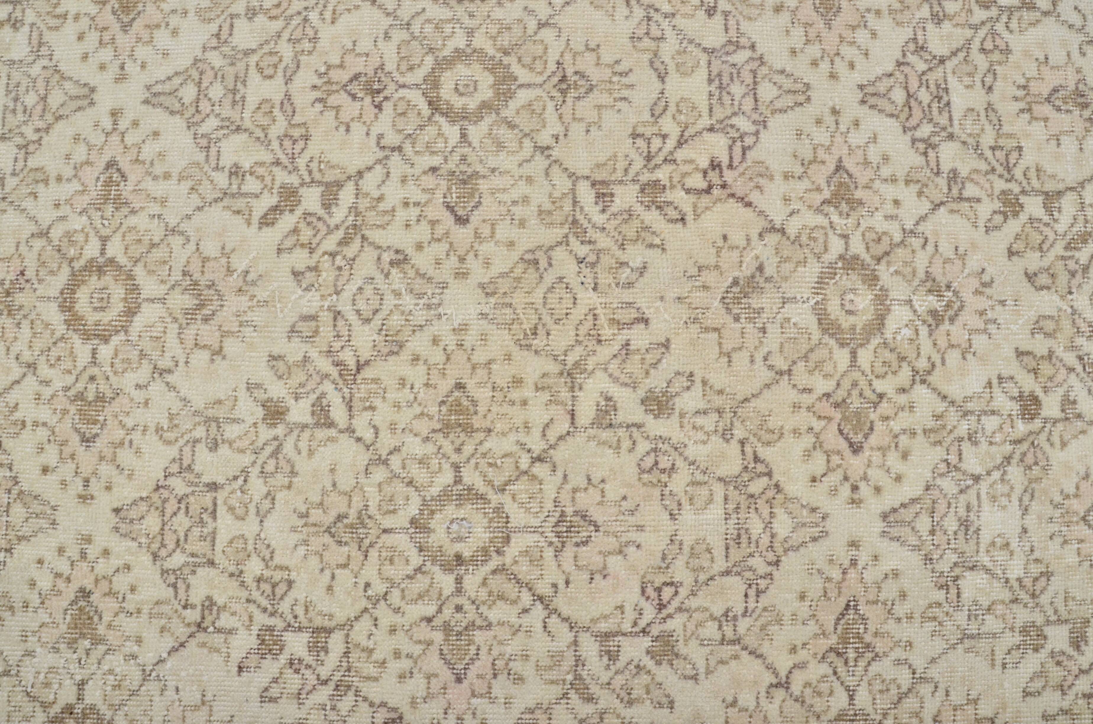 Oushak Turkish Vintage Rug sku 3187