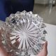 Crystal ashtray Val Saint Lambert