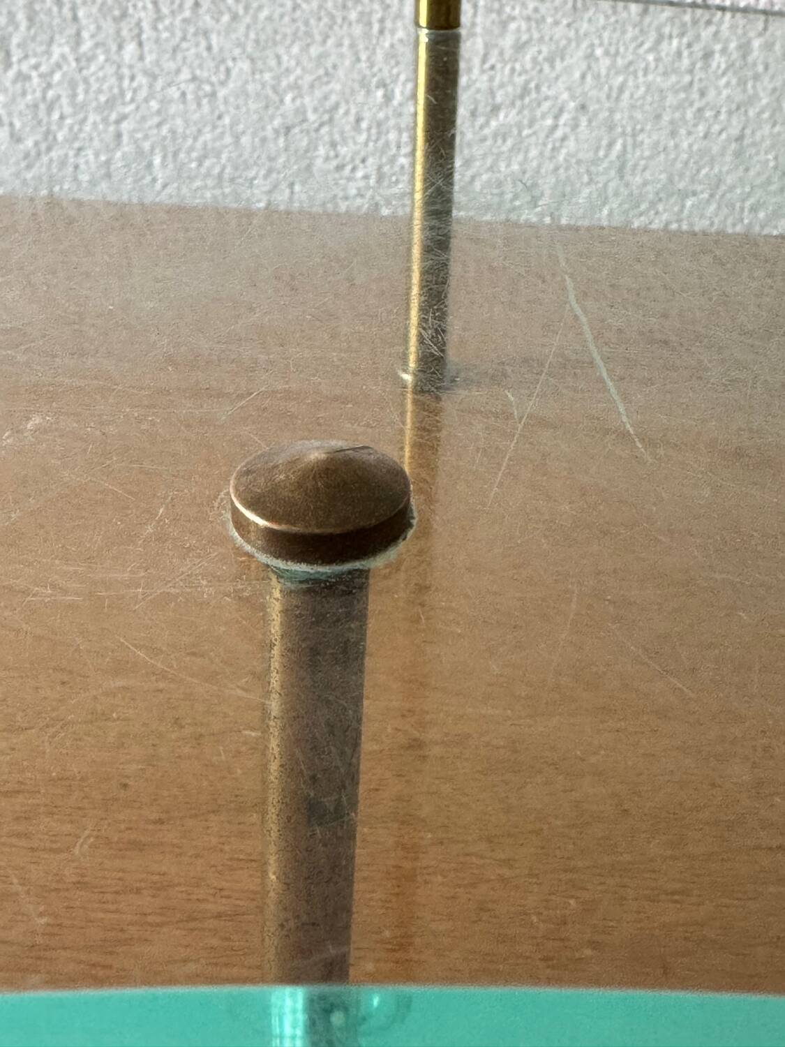 Plexiglas shelf, 1970s