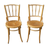 Paire de chaises bistrot