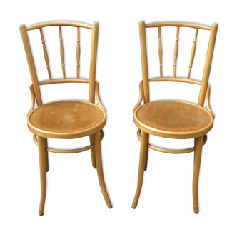 Paire de chaises bistrot