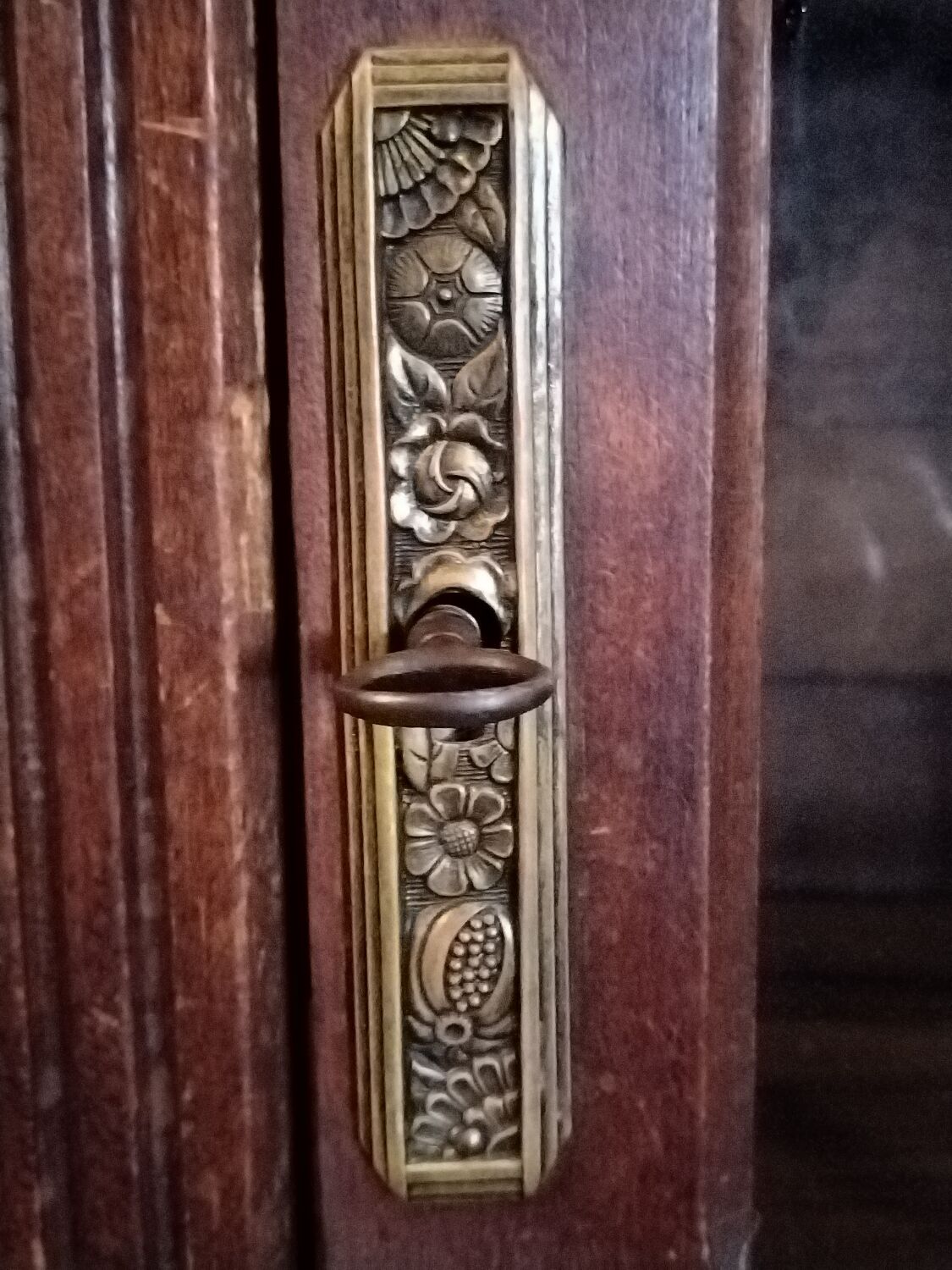 Parisian glass cabinet