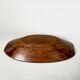 Carved solid wood cup, vintage 1960