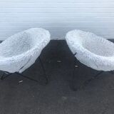 Armchair "Circle chair" by Jean Royère France 1950