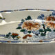 Old Gien rooster peony dish 1938/1960