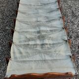 Folding accordion bed