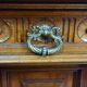 Important buffet deux-corps style Renaissance en noyer massif