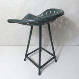Old tractor seat stool