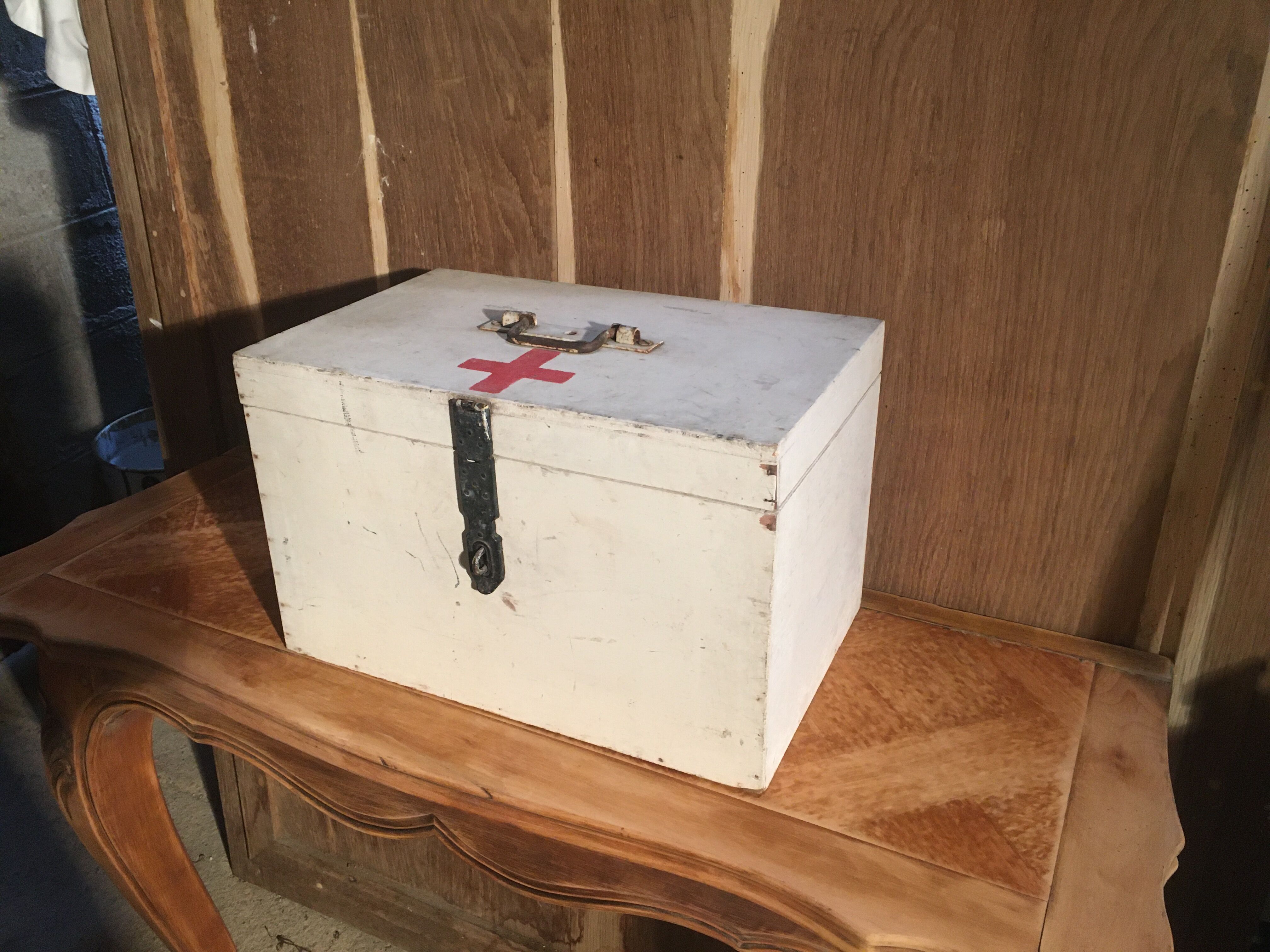 Pharmacy box or plywood nurses