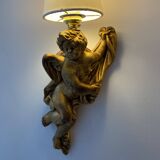 Pair of golden Puttis wall lights