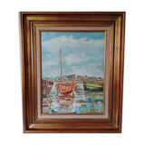 Peinture marine à l'huile