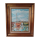 Marine oil painting