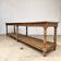 Large 19th-century oak draper's table with 6 legs.