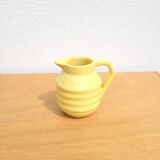 Small yellow milk jug Onnaing circa 1930