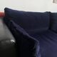 3-seater velvet sofa Habitat
