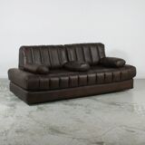 DS-85 Vintage Brown Leather Sofa by De Sede
