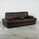 DS-85 Vintage Brown Leather Sofa by De Sede