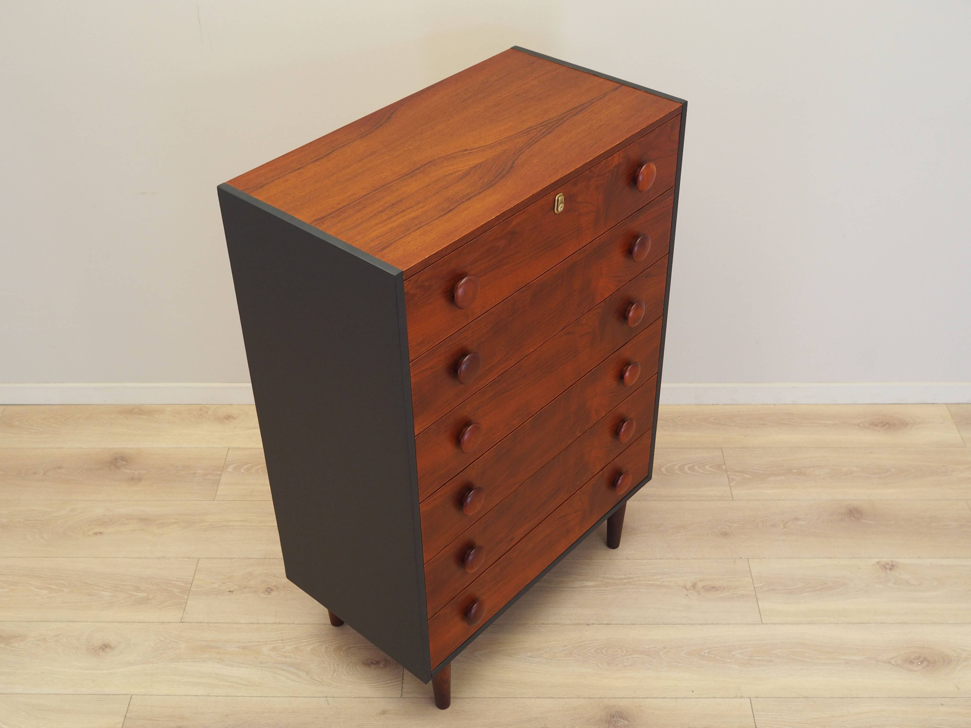 Teak chest of drawers, Danish design, 1970s, production: Denmark