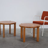 Tables d'appoints de Rainer Daumiller circa 1970