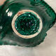 Green vintage ceramic cup