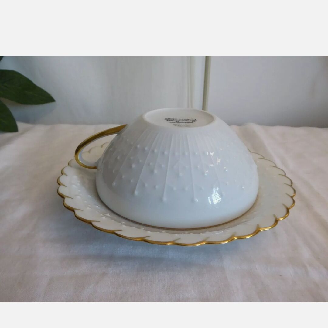 Limoges Georges Boyer porcelain cup (1)