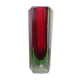 Vase Sommerso Murano design Luigi Mandruzzatto années 60