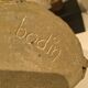 Stoneware vase signed Bodin – French artisanal ceramics (1960s)
