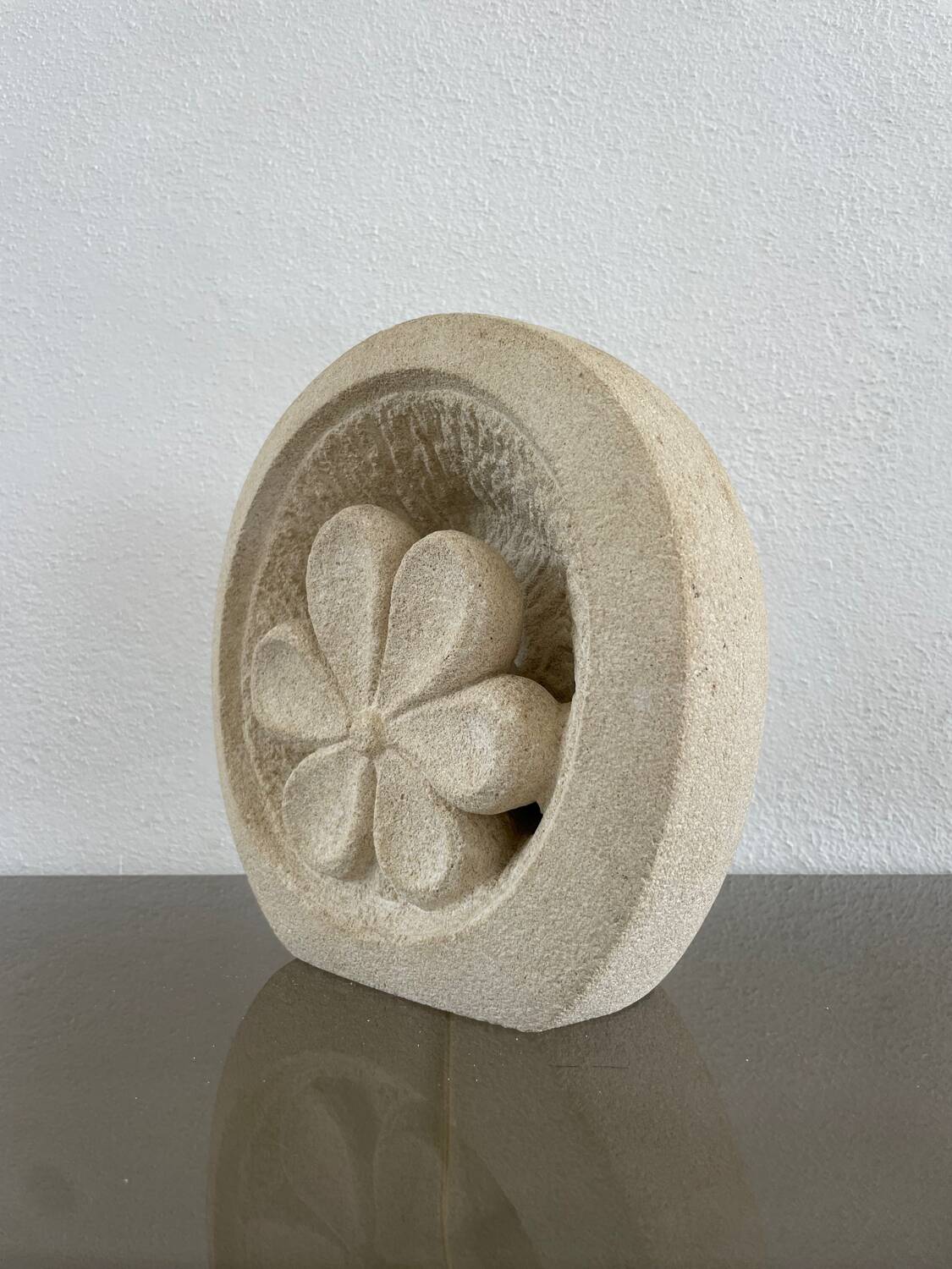 Arsène Galisson stone lamp