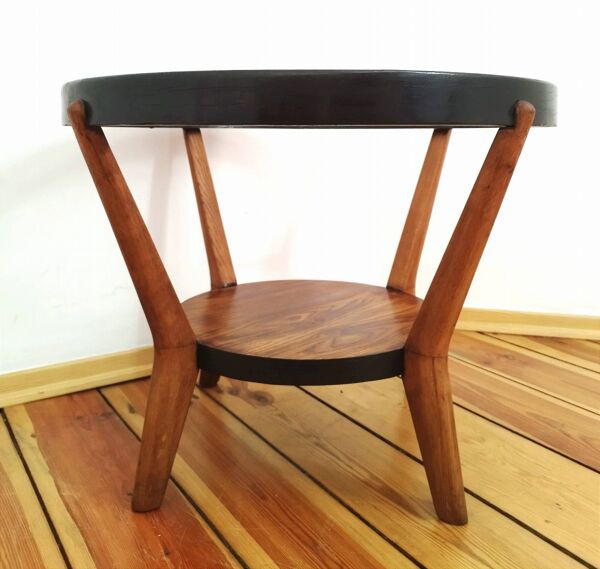 Table basse attribuée à K. Kozelka pour Interier Praha, ex-Tchécoslovaquie, années 1930