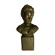 Bust young girl terracotta