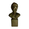 Bust young girl terracotta