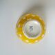 Yellow Bowl with white polka dots Sarreguemines