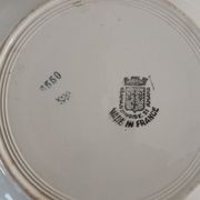 2 hollow plates Société amandinoise