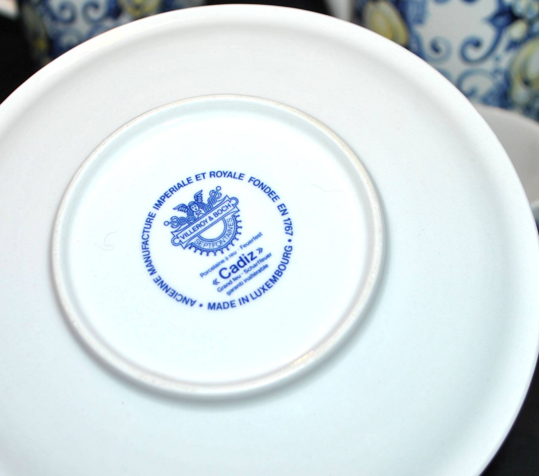 Villeroy & Boch CADIZ coffee set, coffee pot, creamer, cup