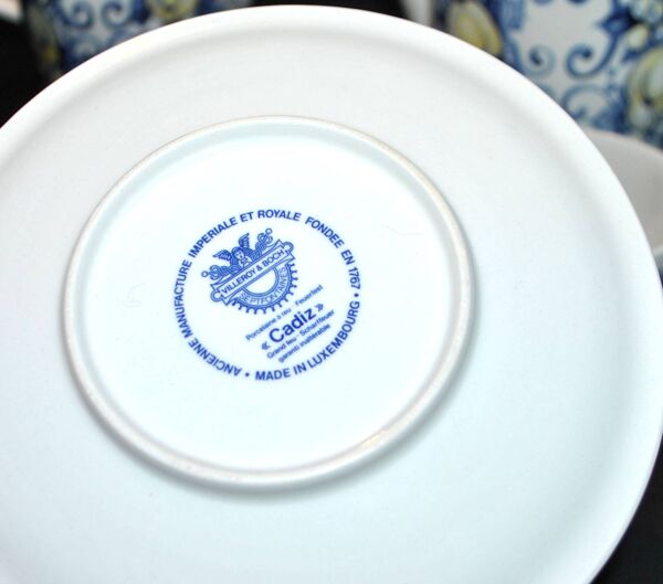 Service à café CADIZ de Villeroy & Boch cafetière crémier tasse