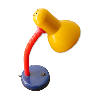 Lampe à poser tricolore des années 90