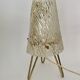 Ice Glass Table Lamp by J.T. Kalmar, Austria