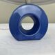 Blue ceramic lamp