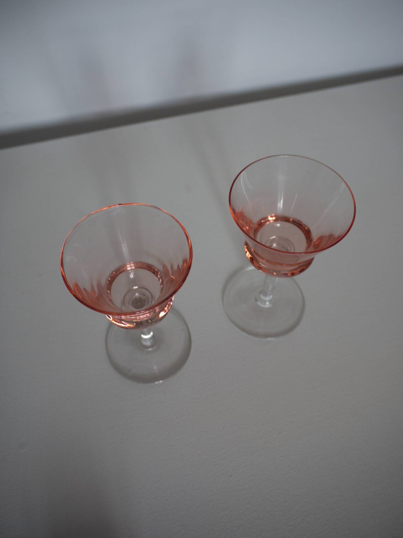 Lot de 2 verres à liqueur