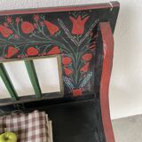 Moldavian bench 1968 polychrome