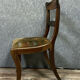 Series of 4 Empire period mahogany chairs around 1810