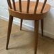 Vintage bistro chair feet compass