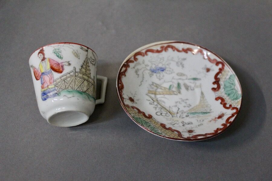 Japanese porcelain coffee service