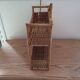 Wicker shelf