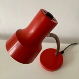 Red desk lamp