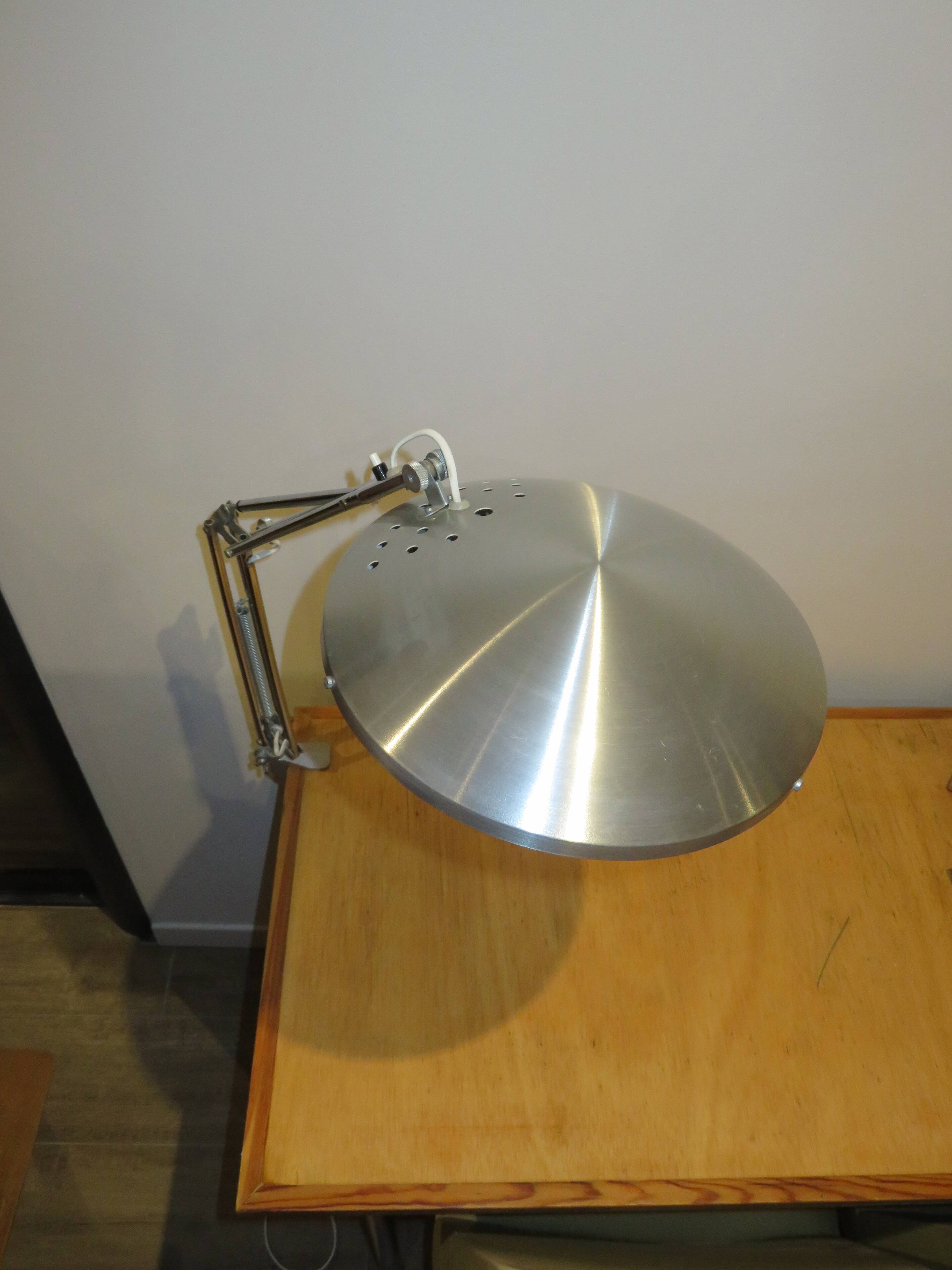 Lampe articulée Spoutink argent