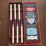 Couteaux de table anglais Sheffield